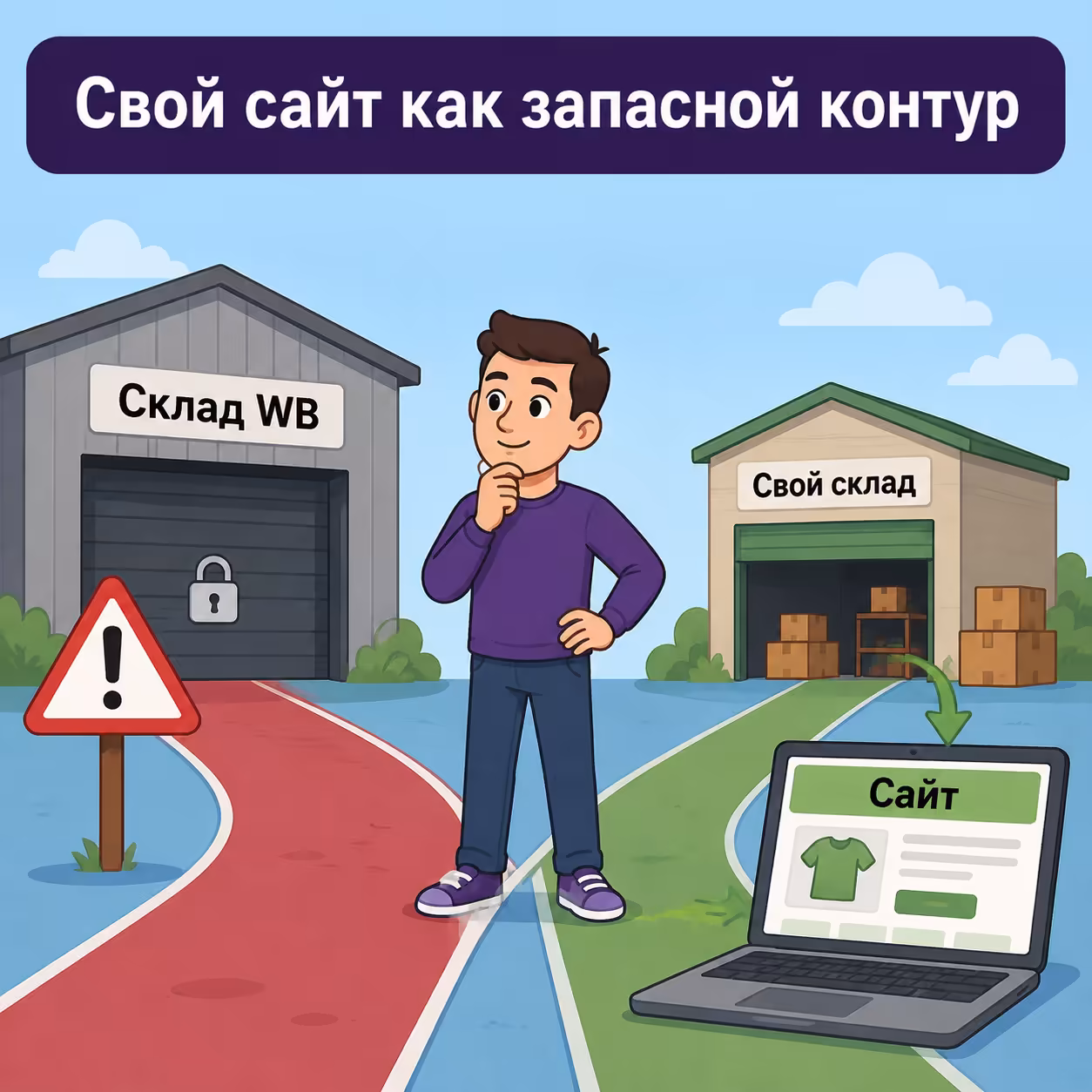 Свой сайт из карточек WB как дополнительная витрина снижает зависимость от склада. Собственный интернет-магазин из карточек Wildberries